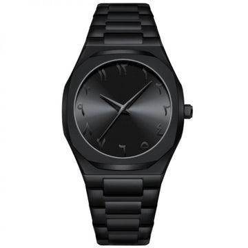 Black Arabic Aura Watch